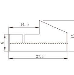40系列鋁型材快速連接件二維參數1 40系列鋁型材快速連接件二維參數1