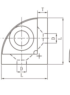 鋁型材三維角連接件物理參數1 鋁型材三維角連接件物理參數1