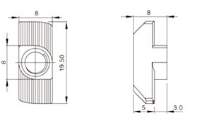 T型螺母技術參數